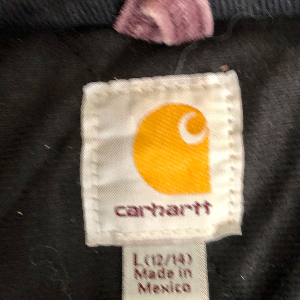 Carhartt J130 Plum Canvas Jacket - Picture 3 of 4